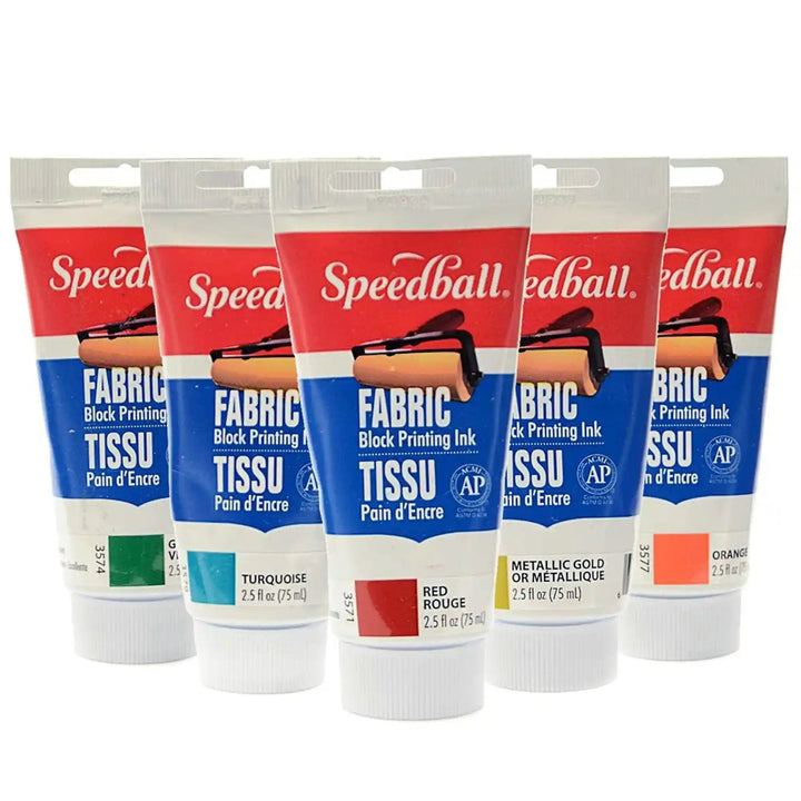 Speedball - Tintas para Impresión Grabado sobre Telas y Papel 75ml - Somos Color